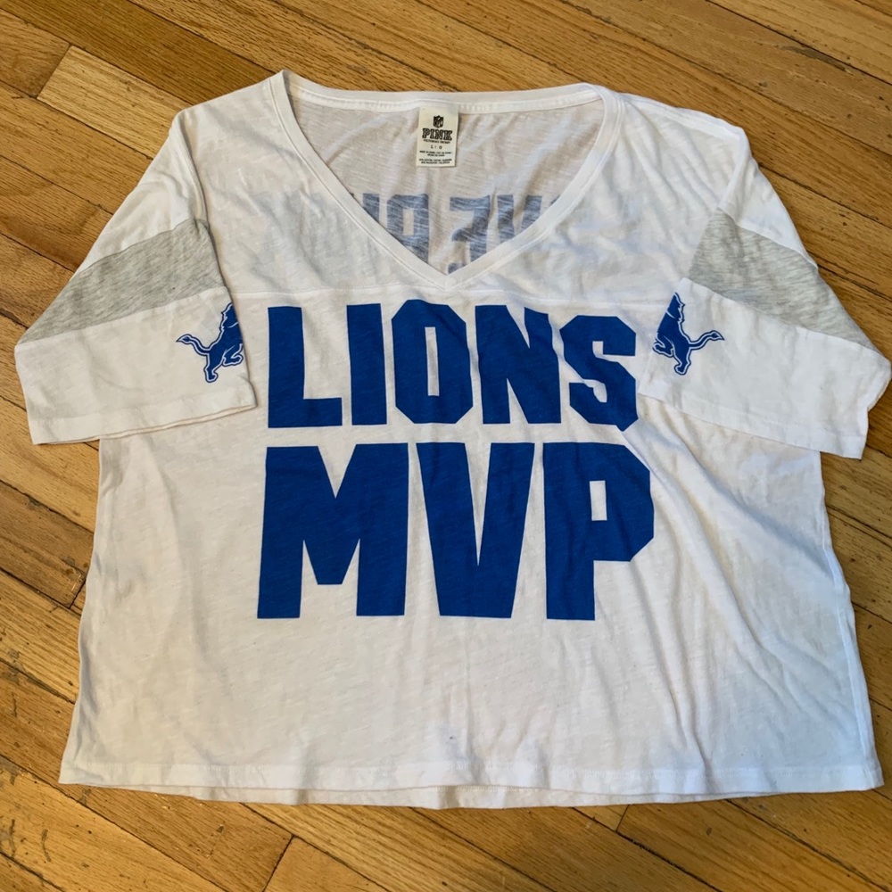 PINK Victoria's Secret Detroit Lions tee